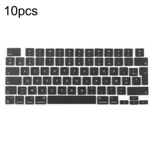 Lot de 10 touches de raccourci pour MacBook A2681, A2941, A3113, A3114, version UK, langue : français SH44021520-20